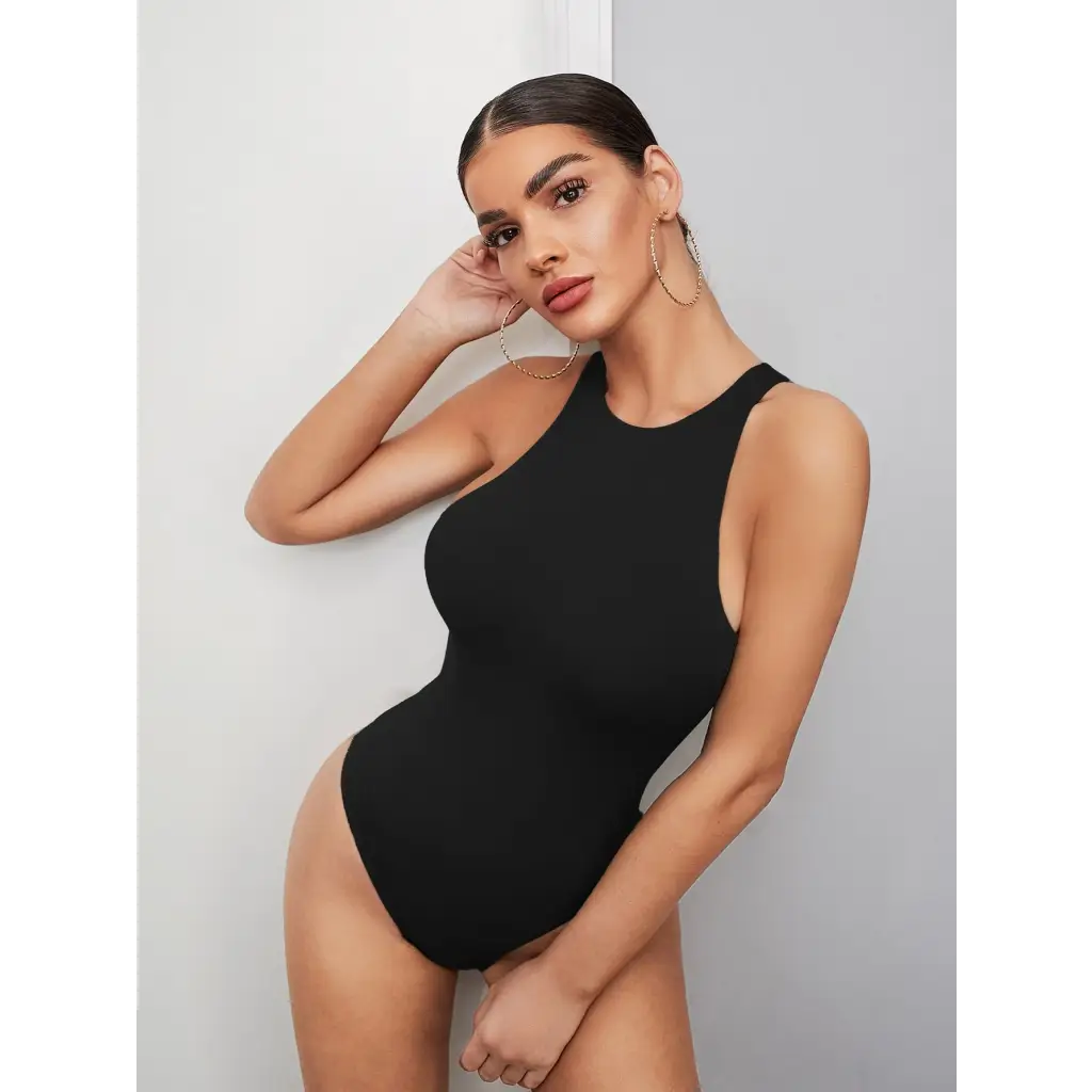 BAE Solid Bodysuit - Black / XS - Women Bodysuits