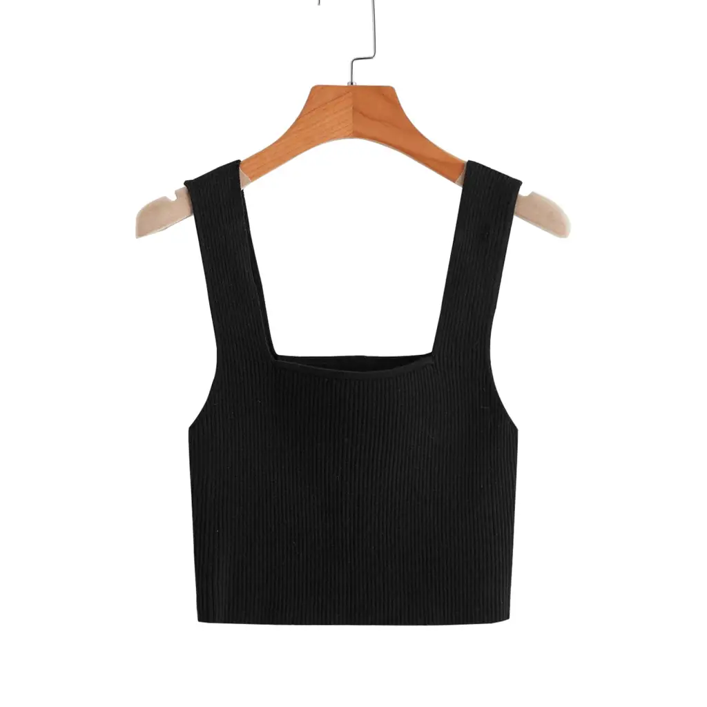 Basic Top - Black / XS - Women Knit Tops