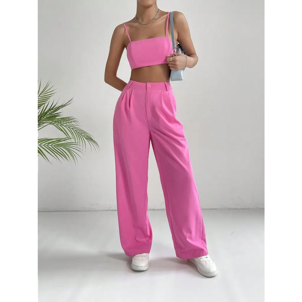 Cami Matching Set - Pink / XS - Women Two-piece Outfits