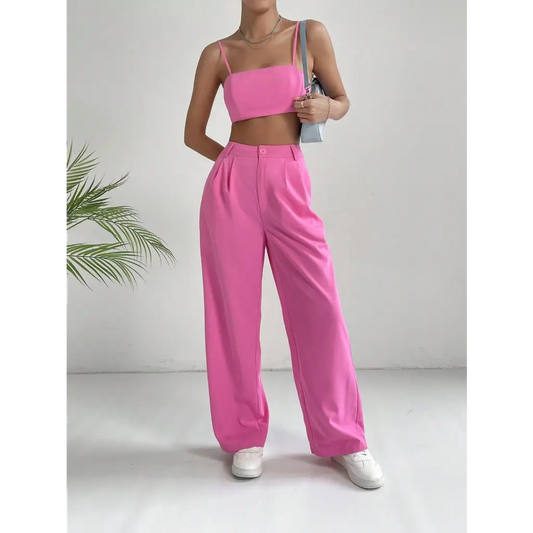 Cami Matching Set - Pink / XS - Women Two-piece Outfits