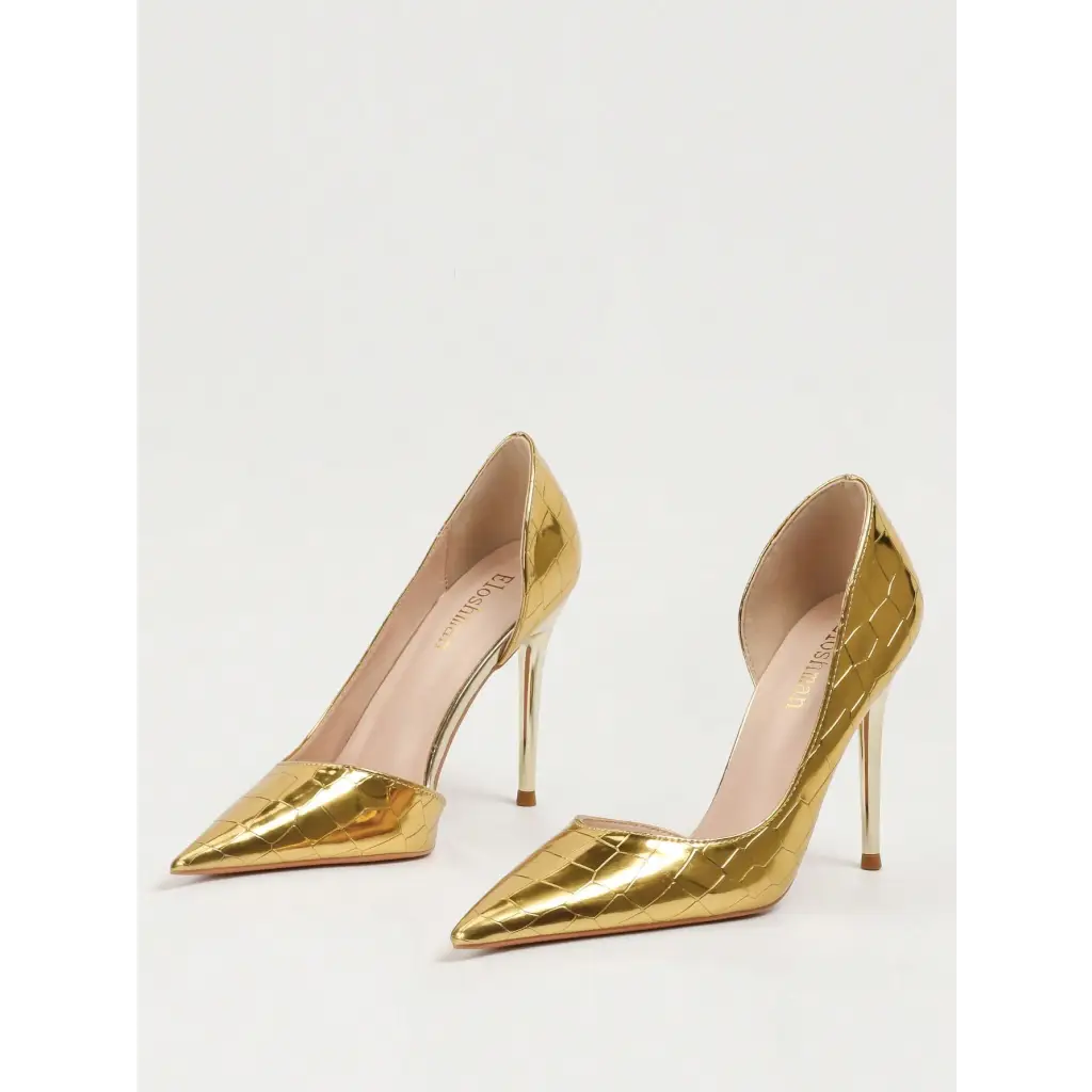 Metallic Pumps - Gold / CN35 - Women