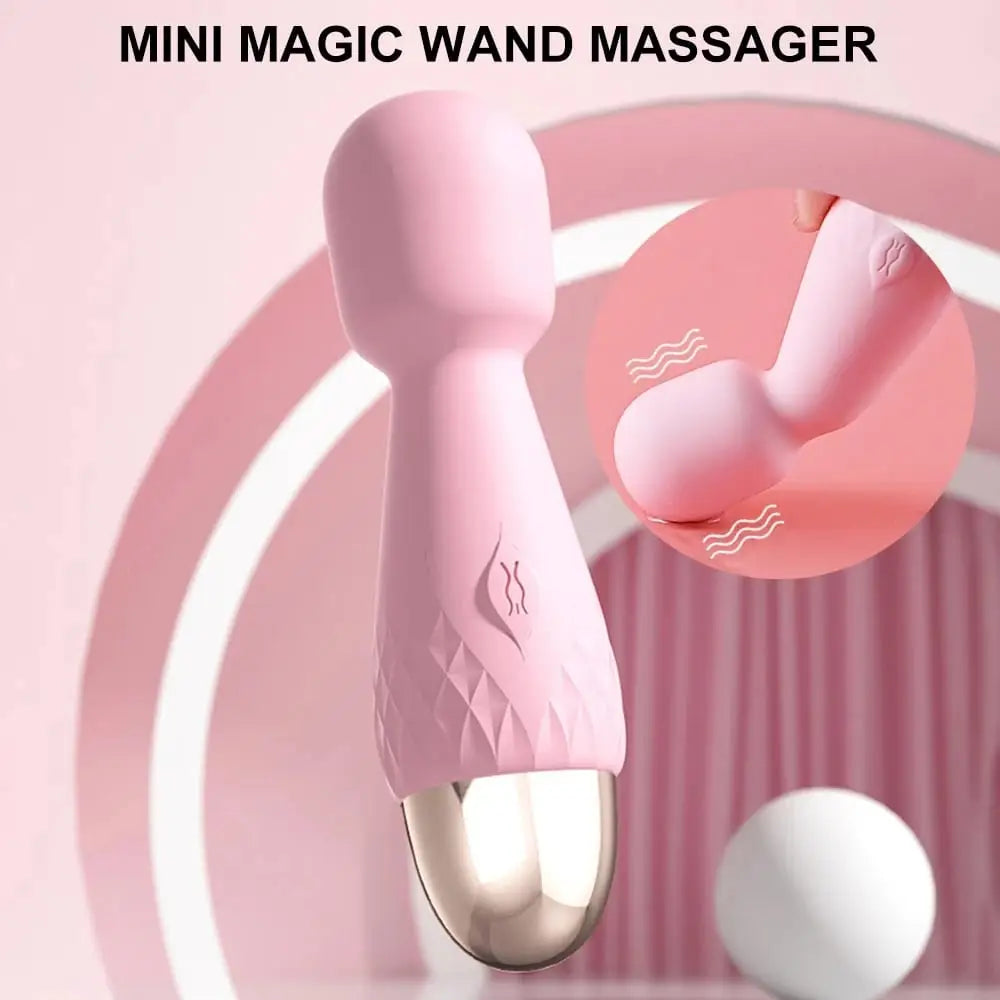 Mini Powerful Silent Personal Silicone Sex Toys for Women