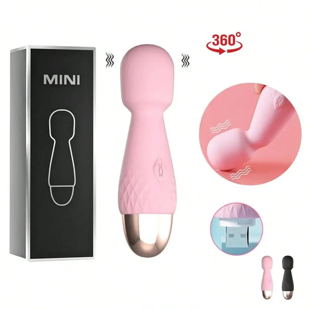 Mini Powerful Silent Personal Silicone Sex Toys for Women