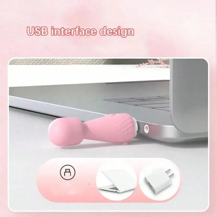 Mini Powerful Silent Personal Silicone Sex Toys for Women