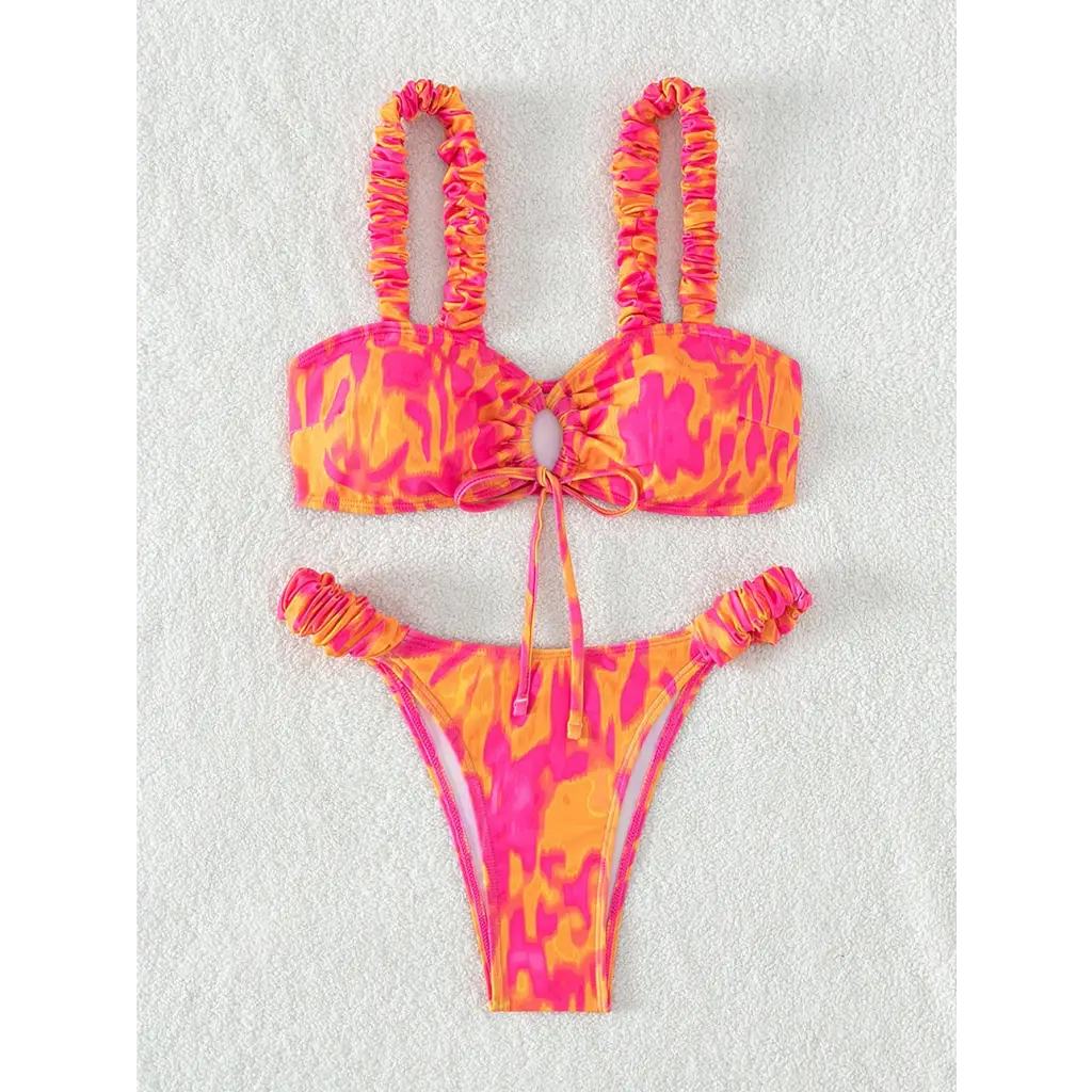 Print Bikini Swimsuit - Women Sets