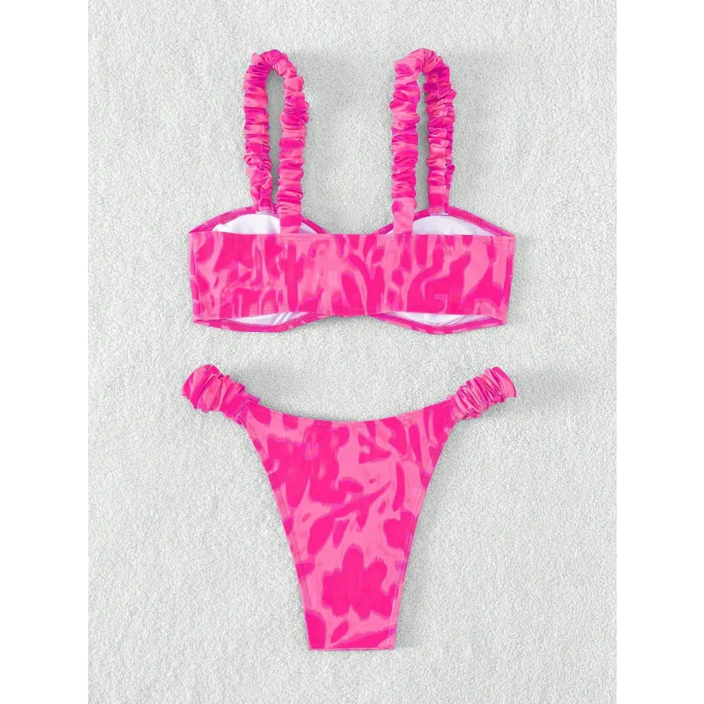 Print Bikini Swimsuit - Women Sets