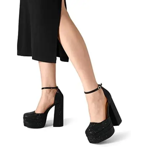 Women’s High Block Heels Square - Pumps