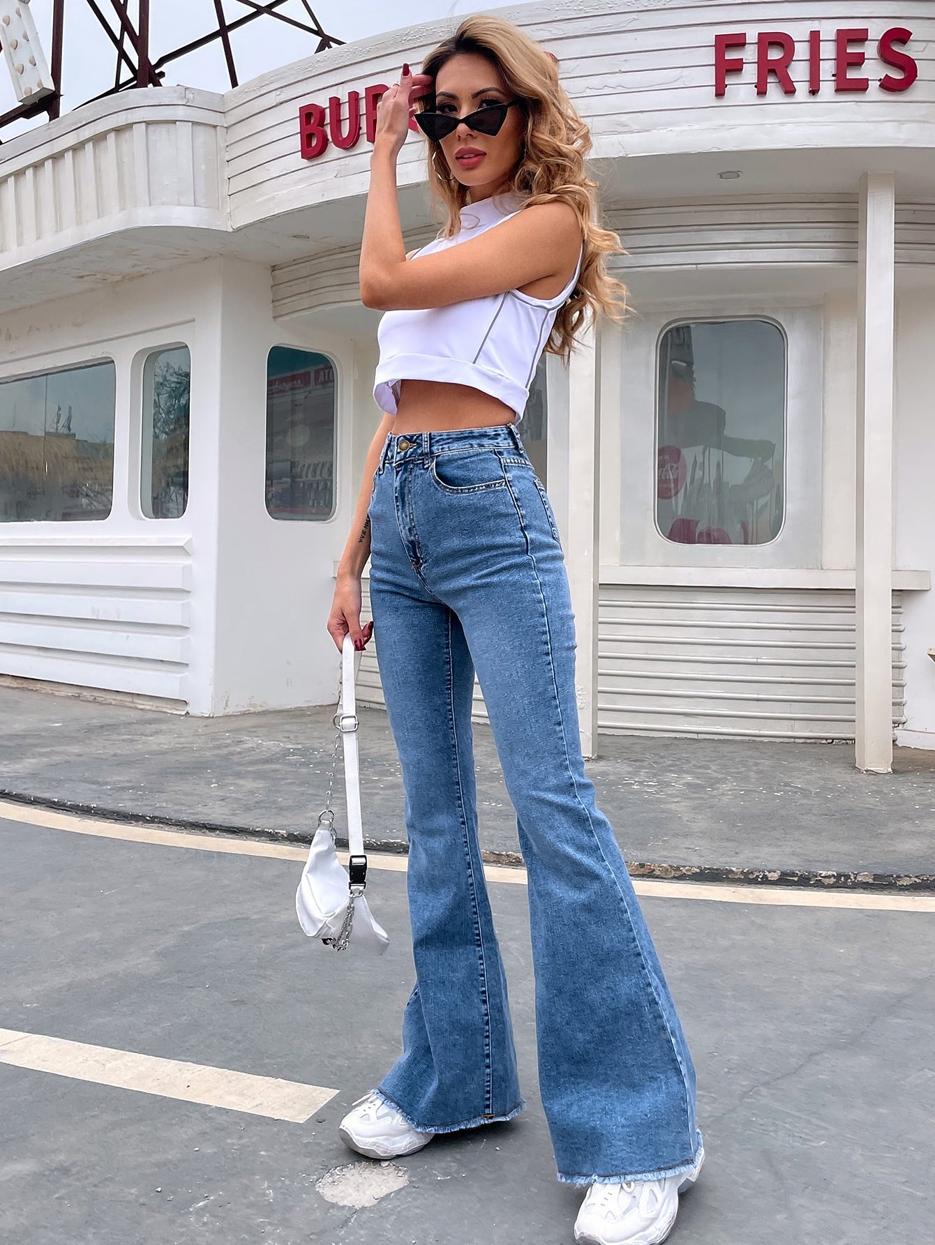 Frenchy High-rise Jeans