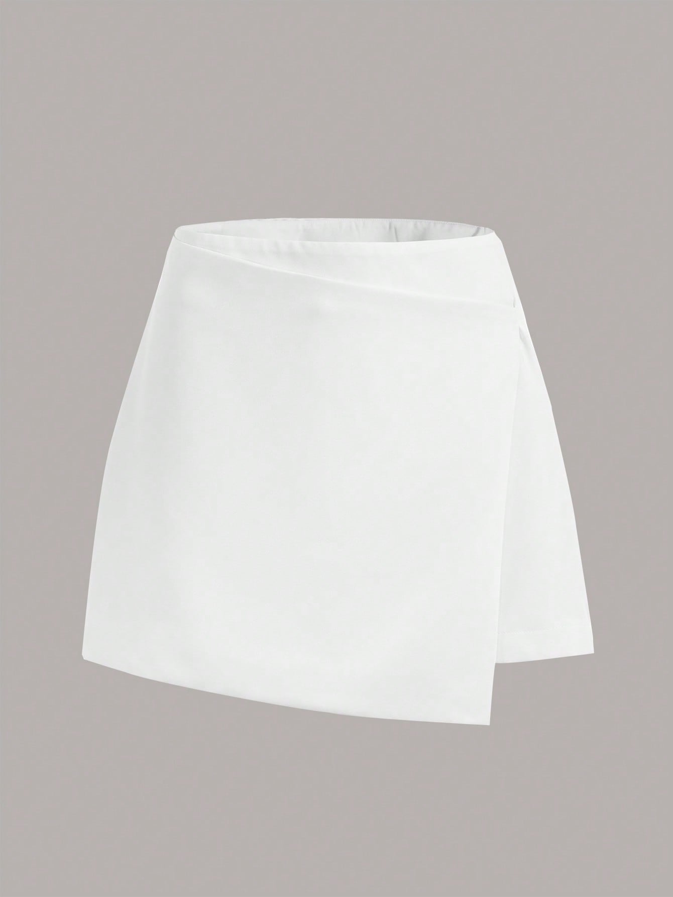 Solid Basic Front Skirt