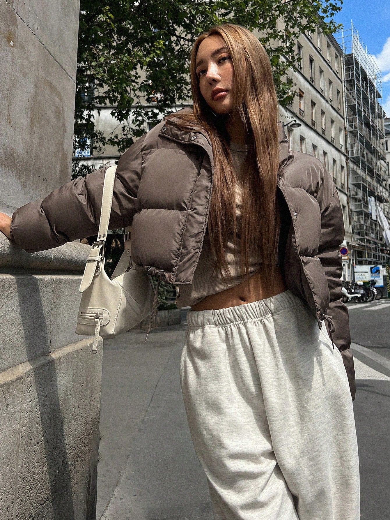 Puffy Thick Coat Jacket