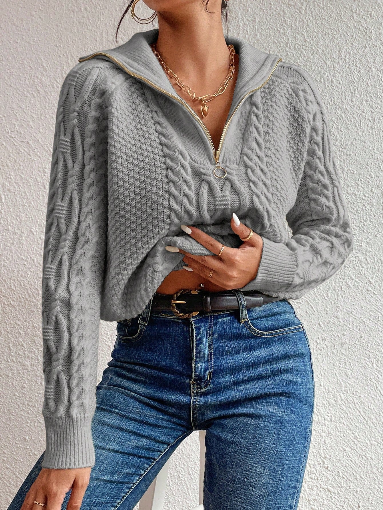 Half Zip Sweater