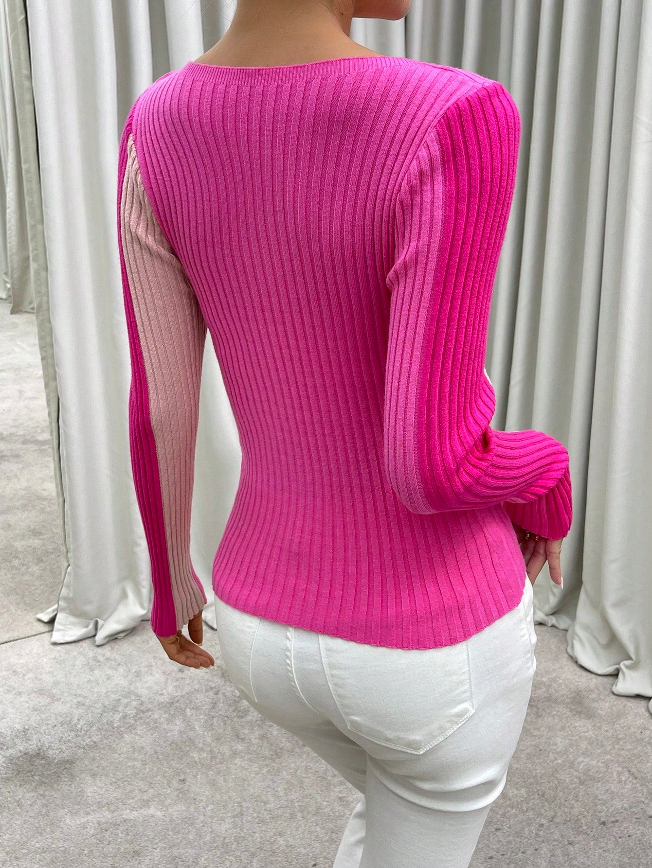 Twist Front Sweater